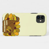 ハッピー感謝祭トルコ Case-Mate iPhoneケース (裏面(横))