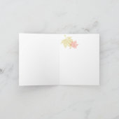 ハッピー感謝祭ノテカード シーズンカード (内部)