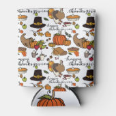 ハッピー感謝祭ビール/ソクールダ 缶クーラー (正面)