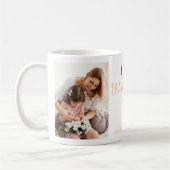 ハッピー感謝祭ママ2正方形の写真コーヒーマグ コーヒーマグカップ (左)