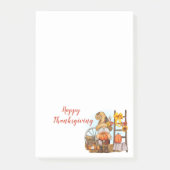 ハッピー感謝祭格言ポストイットノート ポストイット (正面)