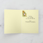 ハッピー感謝祭秋色《鳥》アメリカゴガラ鳥絵 シーズンカード (内部)