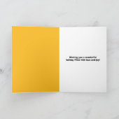 ハッピー感謝祭紅葉カスタムフォトフレーム シーズンカード (内部)