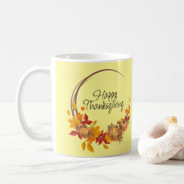 ハッピー感謝祭紅葉カボキンズホリデー コーヒーマグカップ
