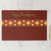 ハッピー感謝祭紙ランチョンマット ペーパーパッド (インサイチュ)