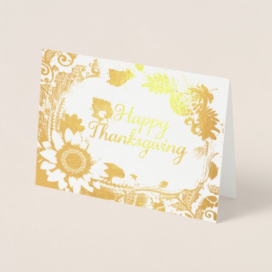 ハッピー感謝祭13 箔カード (正面)