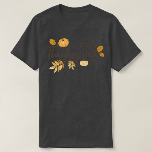ハッピー感謝祭6 Tシャツ (デザイン正面)