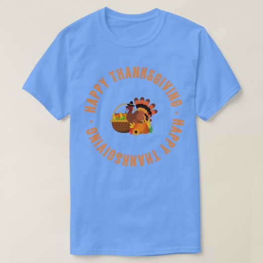 ハッピー感謝祭9 Tシャツ (デザイン正面)
