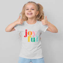 ハッピー数々のカラー「うれしい」クリスマス Tシャツ