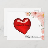 ハッピー新婚旅行 ポストカード (正面/裏面)