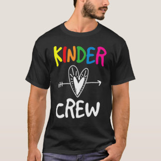 ハッピー新学期キンダークルー幼稚園Te Tシャツ