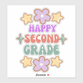 ハッピー新学期、こんにちは2年生ステッカー シール