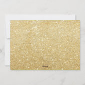ハッピー新年金ゴールドグリッターカード シーズンカード (裏面)