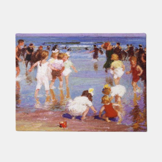 ハッピー日アットザビーチ ドアマット (正面)