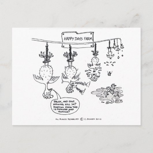 ハッピー日ズファーム ポストカード (正面)