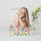 ハッピー春フォトイースターカード シーズンカード (スタンド正面)