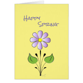 ハッピー春、フラワーフローライースターモダン