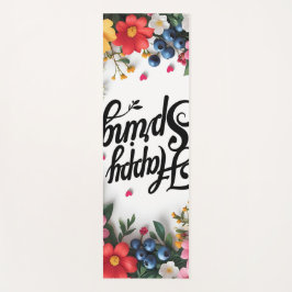 ハッピー春 ヨガマット