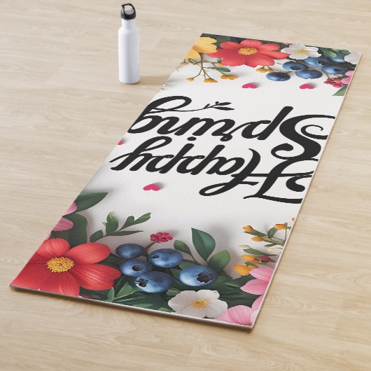 ハッピー春 ヨガマット (インサイチュ)