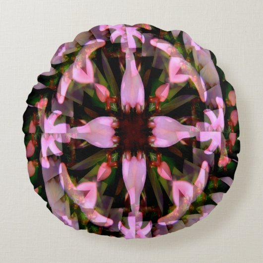 ハッピー春..... ラウンドクッション (正面)