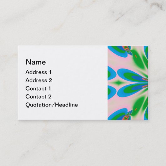 ハッピー春 名刺 (正面)