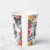 ハッピー春 紙コップ (左)