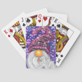 ハッピー格言インパープルハットがクリスマスソングを歌う   トランプ (裏面)