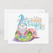 ハッピー格言イースター ポストカード (正面/裏面)