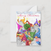 ハッピー格言クリスマスカード ノートカード (正面)