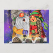 ハッピー格言クリスマスカード ポストカード (裏面)