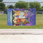 ハッピー格言クリスマスバナー 横断幕 (インサイチュ)