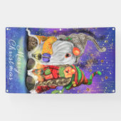 ハッピー格言クリスマスバナー 横断幕 (横)