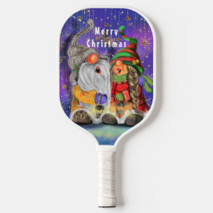 ハッピー格言クリスマスピックボールパドル ピックルボールラケット