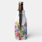 ハッピー格言クリスマスボトルクール ボトルクーラー (ボトル裏面)