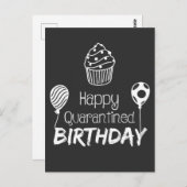 ハッピー検疫誕生日 ポストカード (正面/裏面)