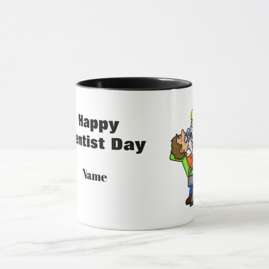ハッピー歯医者デイコーヒーマグ マグカップ (中央)