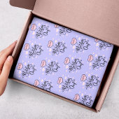 ハッピー母ピンクハートデイモダンタイポグラフィ 薄葉紙