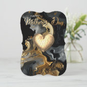 ハッピー母モダンカード サンキューカード (スタンド正面)