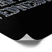 ハッピー水曜やる気を起こさせる引用文ユーおもしろいモア ポスター (角)