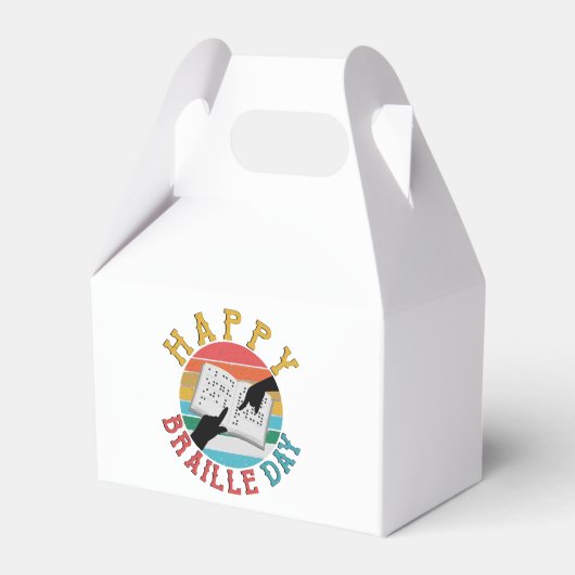 ハッピー点字デー フェイバーボックス (正面サイド)