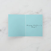 ハッピー父のデイカード カード (内部)