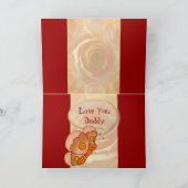 ハッピー父のデイカード カード (内部)