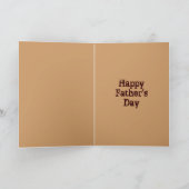 ハッピー父のデイカード カード (内部)