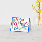 ハッピー父のデイカード カード (黄色い花)