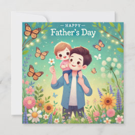 ハッピー父のデイカード 招待状