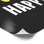 ハッピー父の日かわいいデザイン ポスター (コーナー)