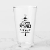 ハッピー父の日のガラス タンブラーグラス (裏面)