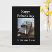 ハッピー父の日の夫4x4モンスタートラックカード カード (黄色い花)