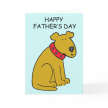 ハッピー父の日の漫画の犬