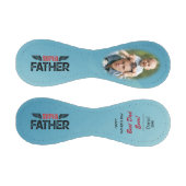 ハッピー父の日の父すごいの最高のパパ 野球ボール (パネル)